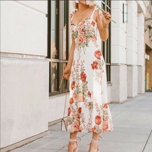 Reformation Nikita floral dress